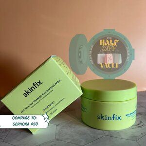 Skinfix: Resurface+ AHA/BHA Niacinamide Exfoliating Pads for Face and Targeted B